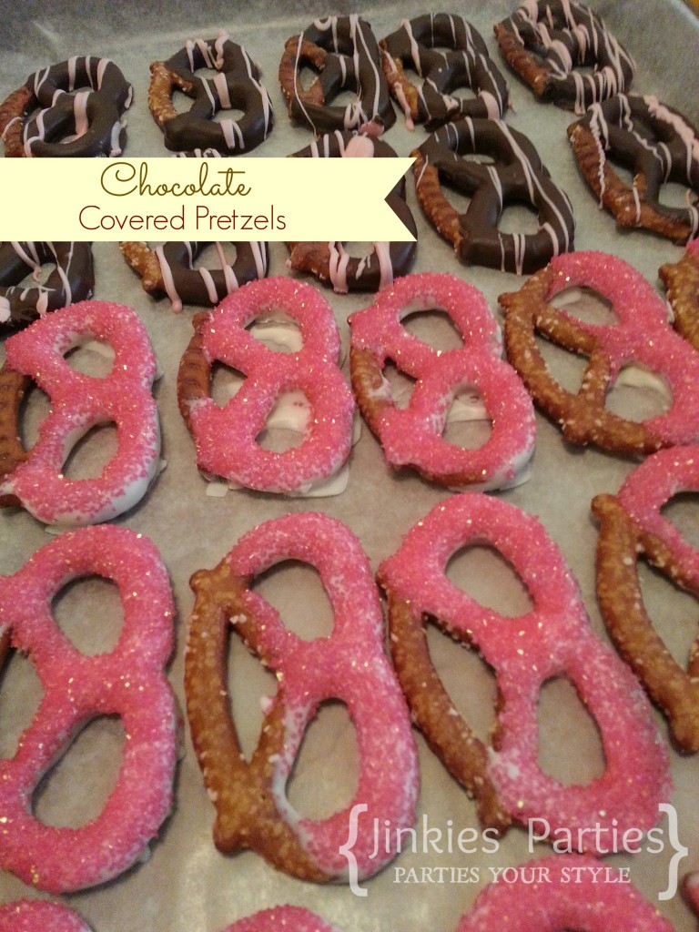 Chocolate Covered Pretzels | Jinkies Parties