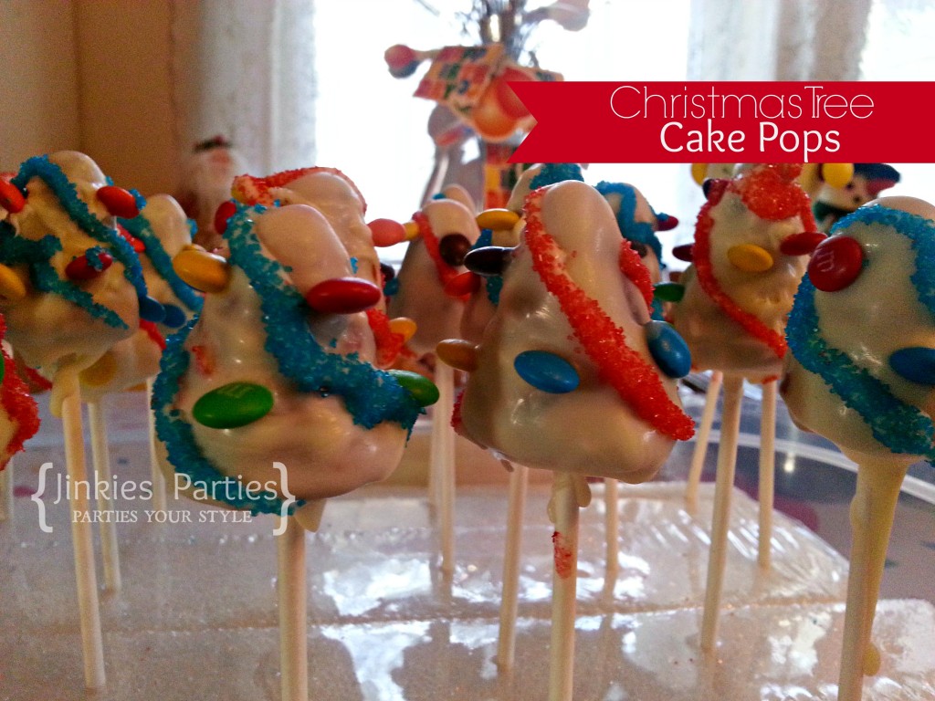 Christmas Tree Cake Pops | Jinkies Parties