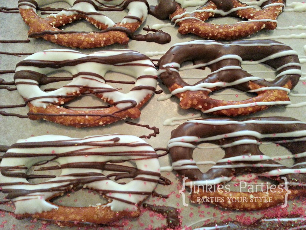 Chocolate Covered Pretzels | Jinkies Parties