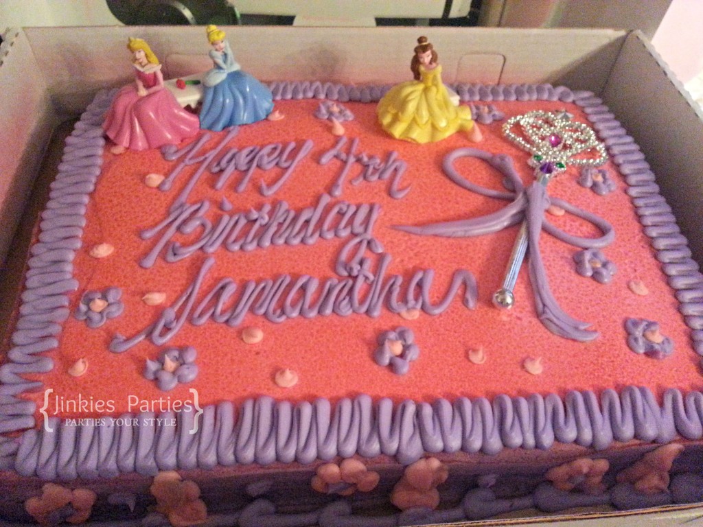 Holiday Princess Birthday cake | Jinkies Parties